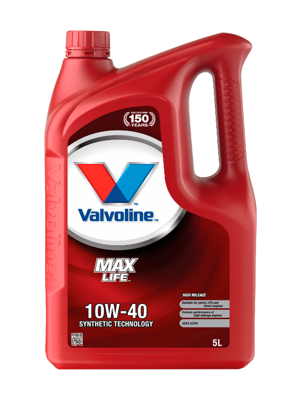 Моторное масло Valvoline MaxLife Diesel 10w40, 5л, 